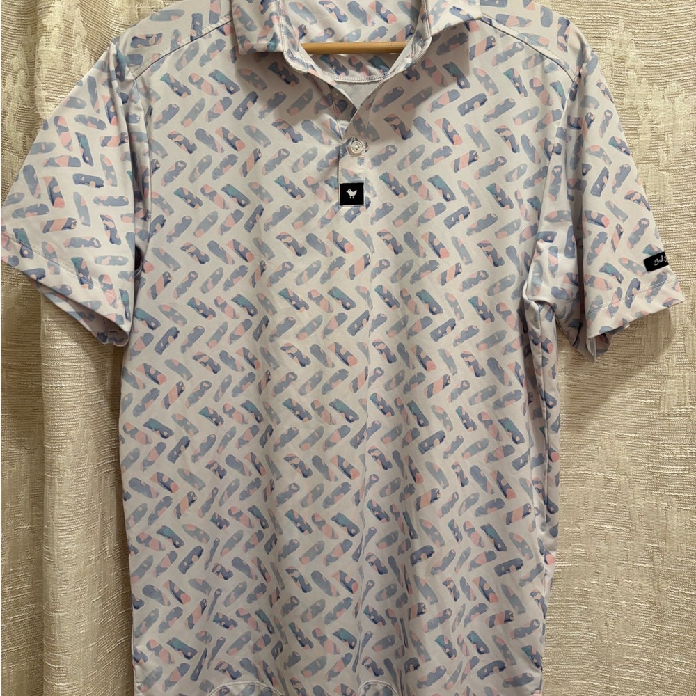 Bad Birdie Multicolor Polo Shirt